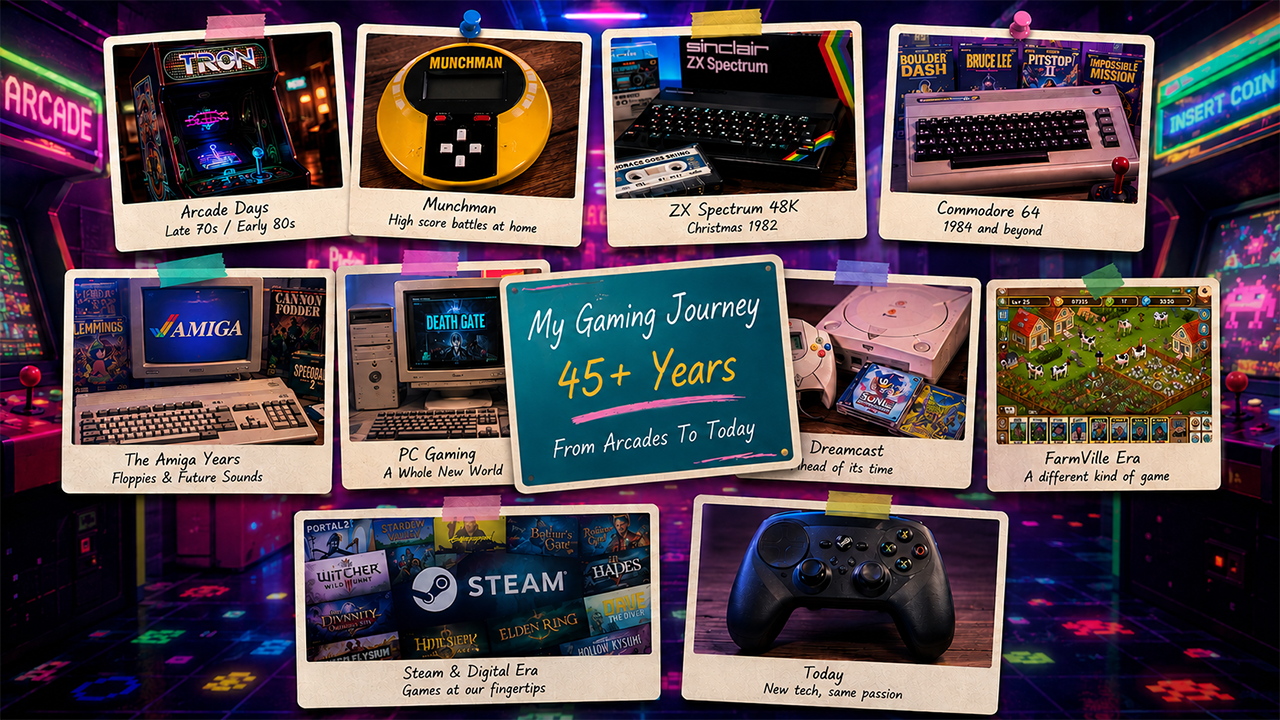 How Gaming Has Changed During My Lifetime
