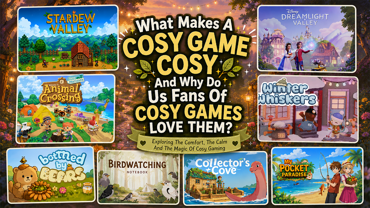 What Makes A Cosy Game Cosy And Why Do Us Fans Of Cosy Games Love Them?