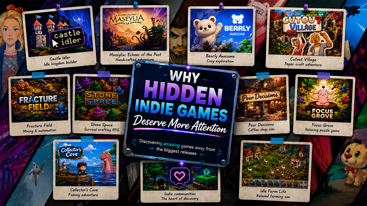 Why Hidden Indie Games Deserve More Attention article artwork