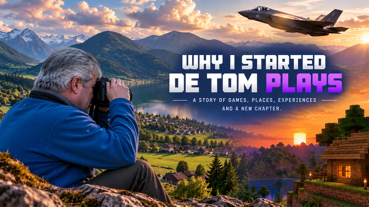 🎮 Why I Started De Tom Plays article artwork