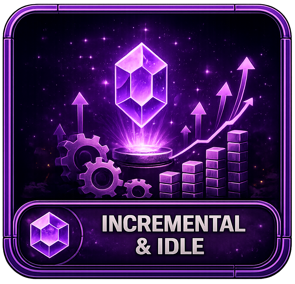 Incremental and Idle genre badge