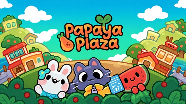 Papaya Plaza Demo review artwork