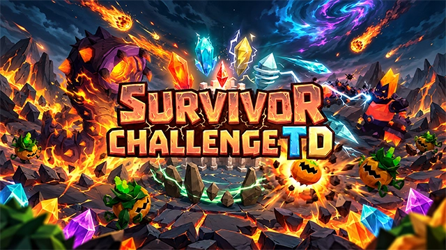 Survivor Challenge TD review artwork